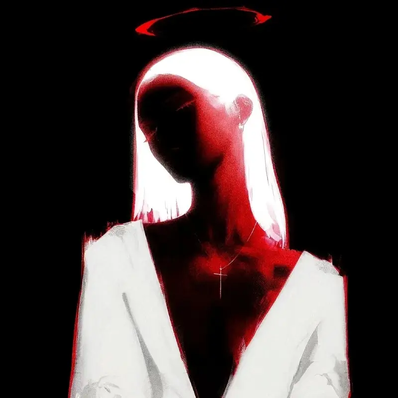 aesthetic black theme profile image 