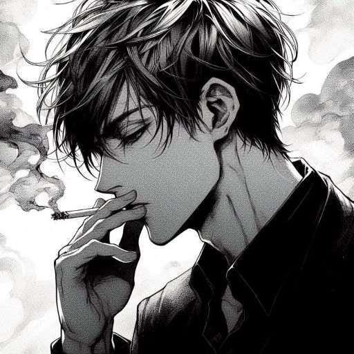 anime pfp dark style HD 