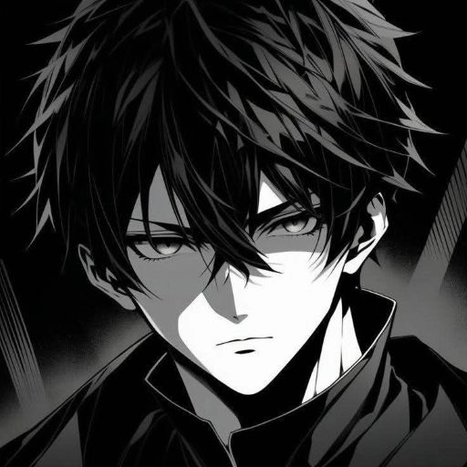 pfp dark anime stylish 