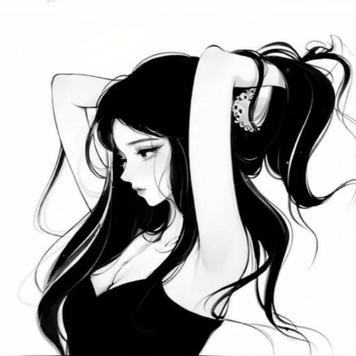 sad lonely dark anime pfp aesthetic 