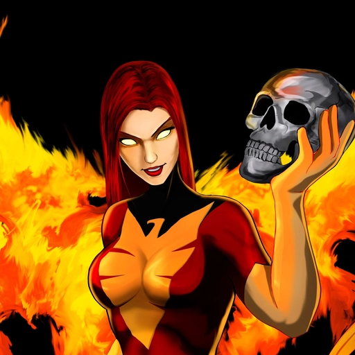 dark phoenix pfp unique