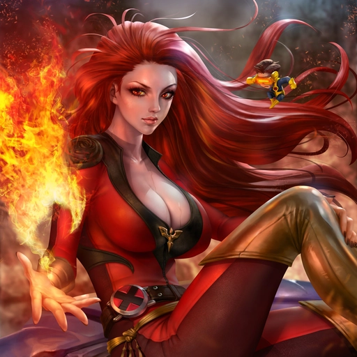 dark phoenix pfp beautiful