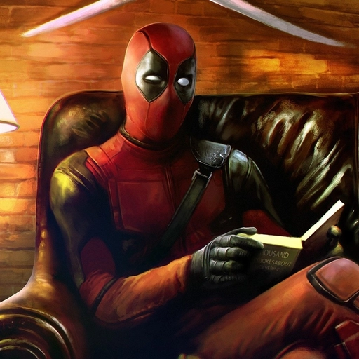 badass deadpool profile picture