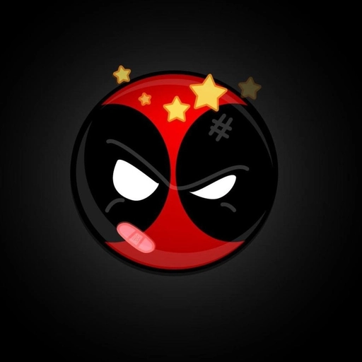 cool deadpool pfp 3D