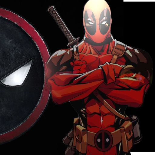 deadpool pfp graphic art