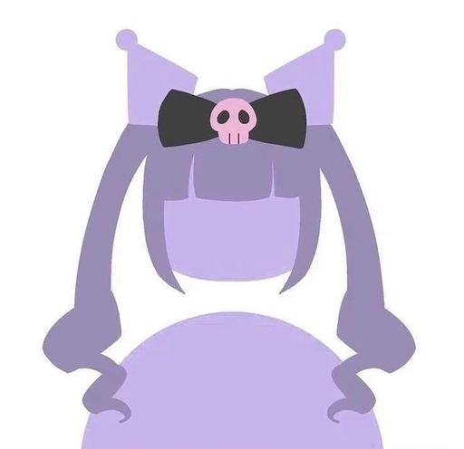 stylish purple default pfp 
