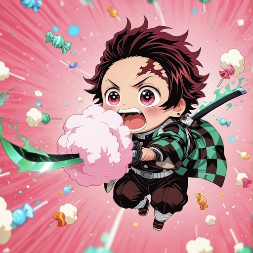 kawaii demon slayer pfp image