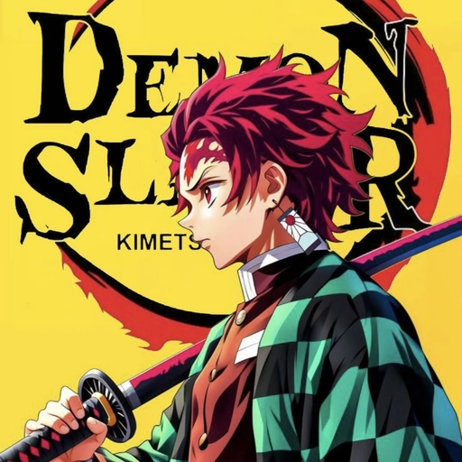 dark style demon slayer pfp image