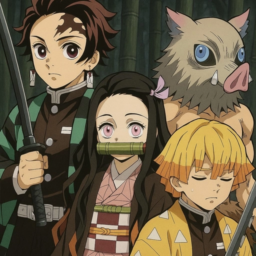 stylish demon slayer pfp image