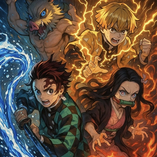 manga anime demon slayer pfp image