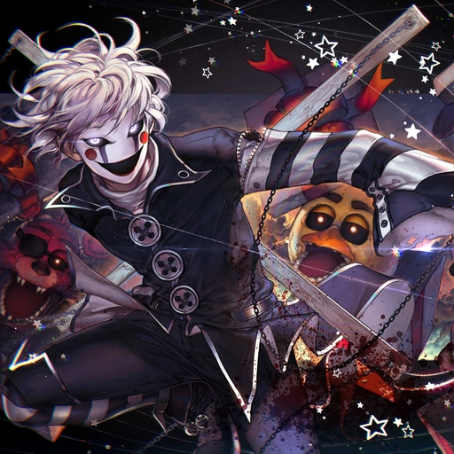 lolbit fnaf pfp glitch art profile picture