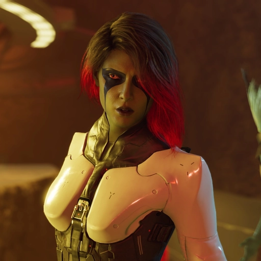 gamora pfp green warrior profile