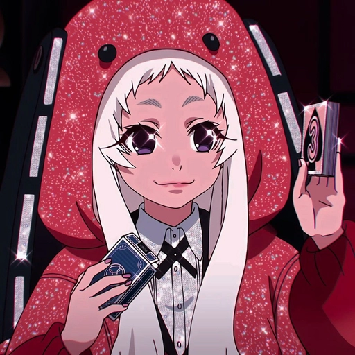 shiny sparkly anime pfp