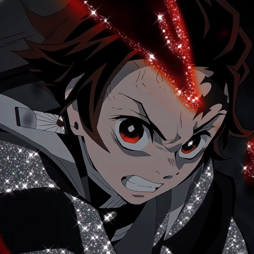 aesthetic sparkly anime icon