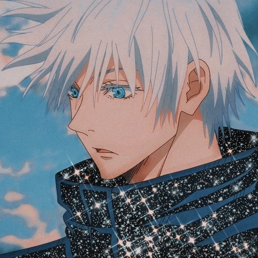 sparkling anime character pfp