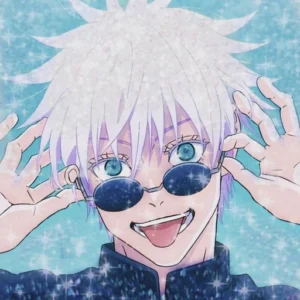 cute sparkling anime pfp