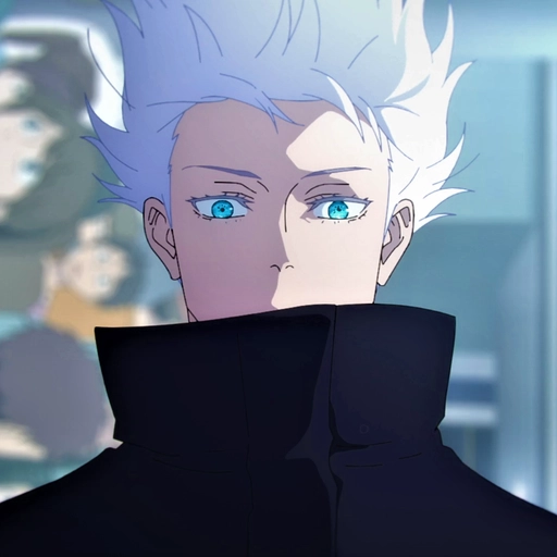 gojo pfp 4k aesthetic manga style 