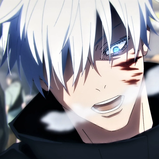 gojo pfp minimal aesthetic icon 