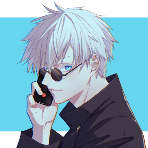 gojo pfp stylish anime drawing 