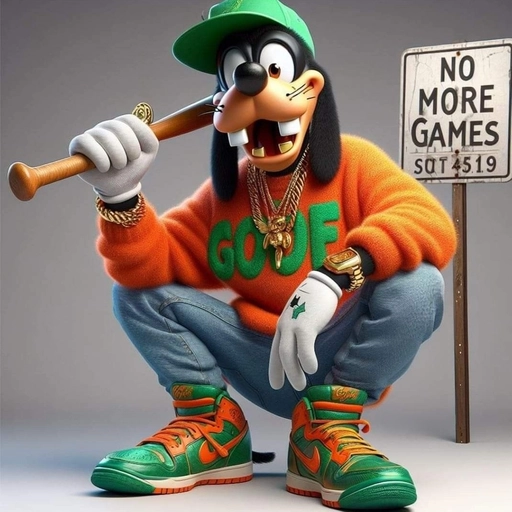 goofy mickey mouse pfp retro