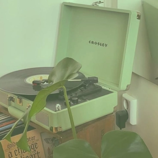 aesthetic green pfps design