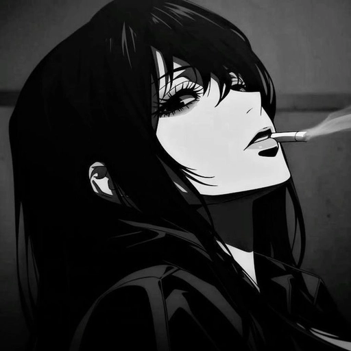 aesthetic grunge anime pfp