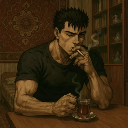 guts sad pfp drawing 