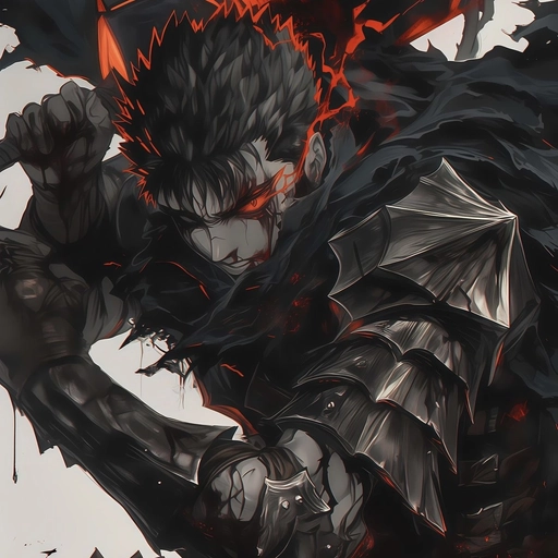 guts pfp manga illustration 