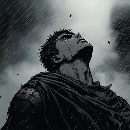 guts sad pfp 4k