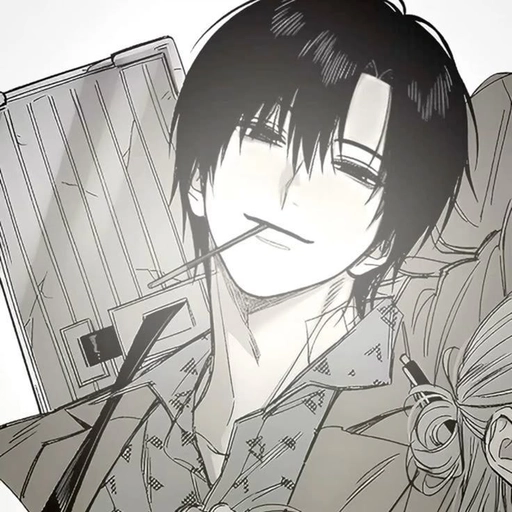 hard anime pfp edgy design