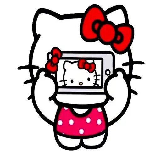 adorable hello kitty profile picture