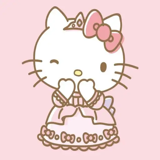hello kitty with glasses pfp 