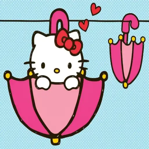 hello kitty 3d profile picture 