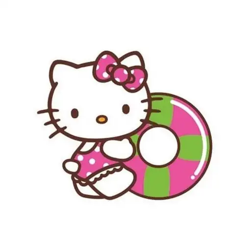 hello kitty pfp y2k colorful 