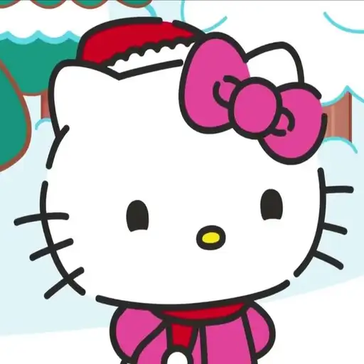 hello kitty christmas pfp cute 