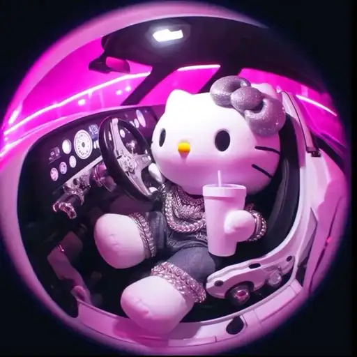 aesthetic hello kitty pfp 
