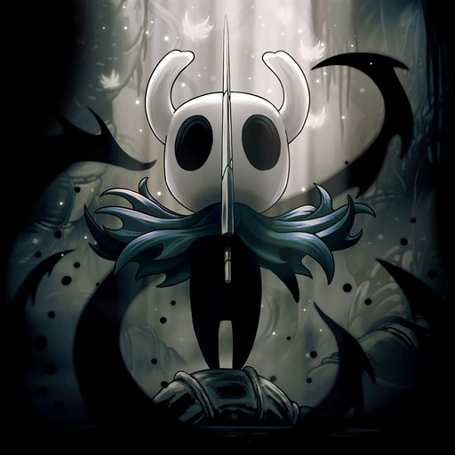 hornet stylized hollow knight pfp