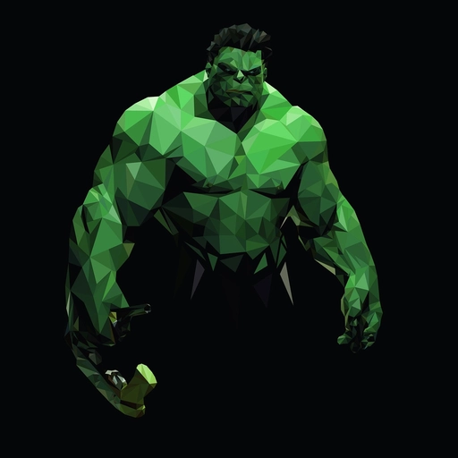hulk pfp 3d artwork