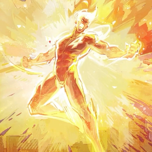 human torch vibrant pfp