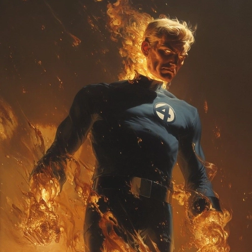 human torch powers pfp