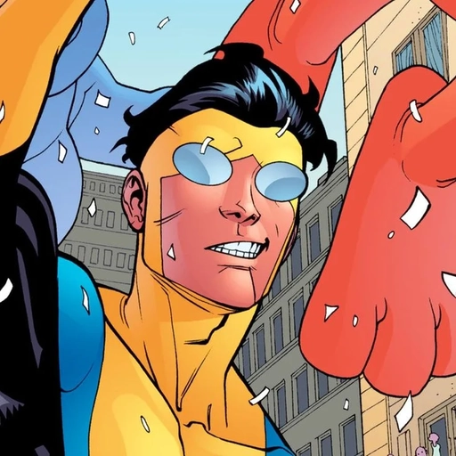 comic style invincible pfp 
