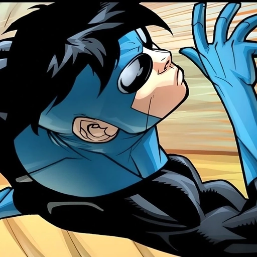 invincible hero pfp blue suit