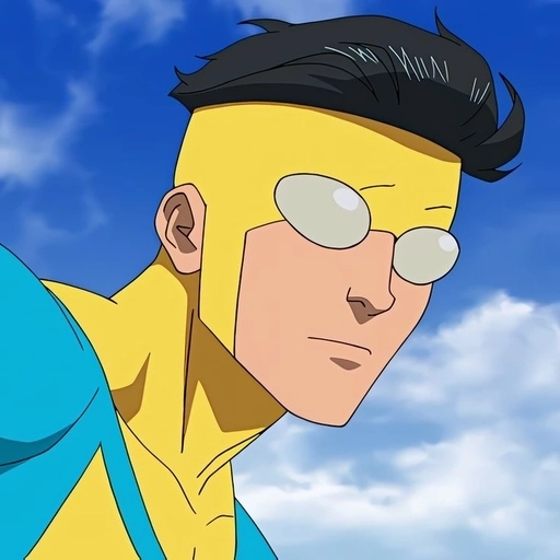 blue costume invincible profile pic