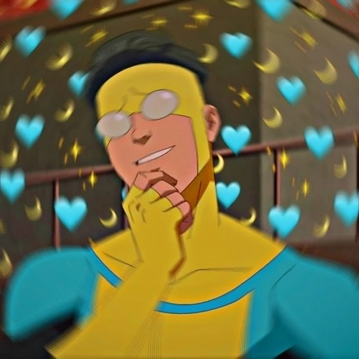invincible blue costume pfp