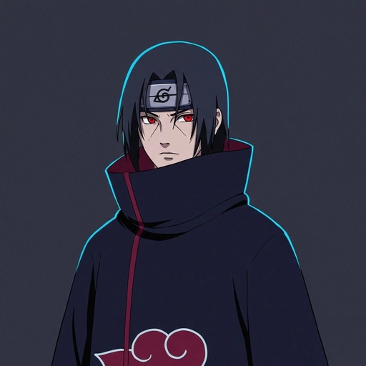 cool itachi pfp 4k concept
