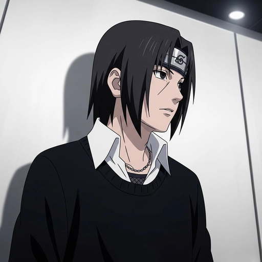 pfp itachi profile shot
