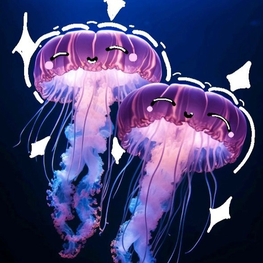 aesthetic jellyfish pfp background