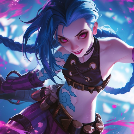 jinx pfp cool anime