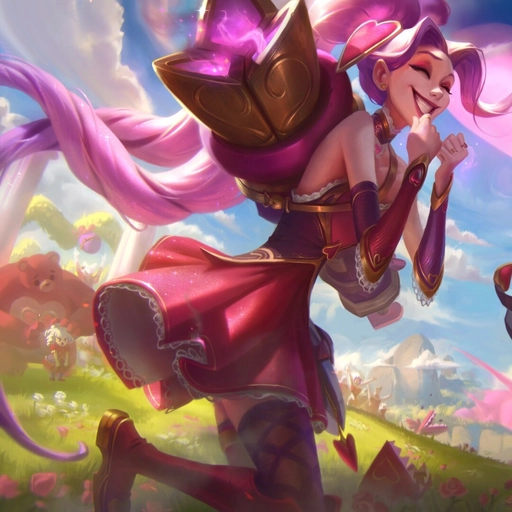 jinx pfp neon colors