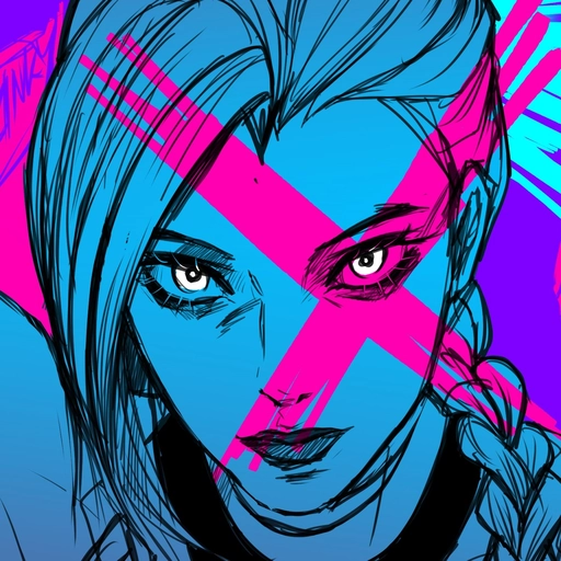 jinx pfp edgy